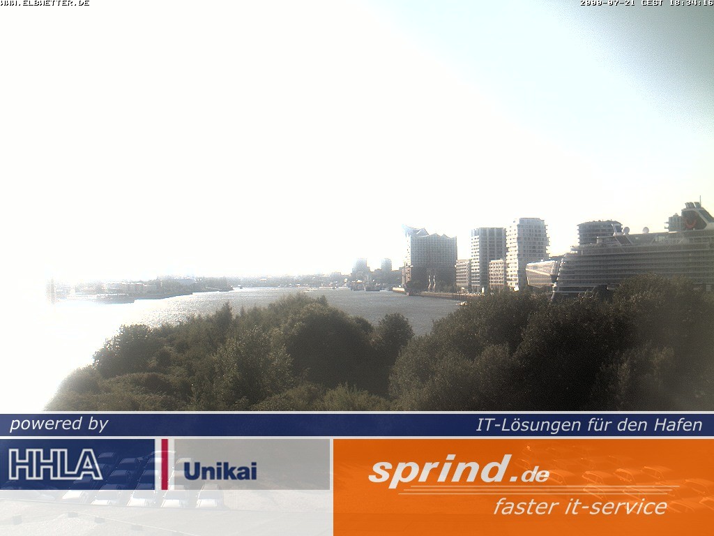 Archiv Foto Webcam Hamburg: Cruise Center Hafencity