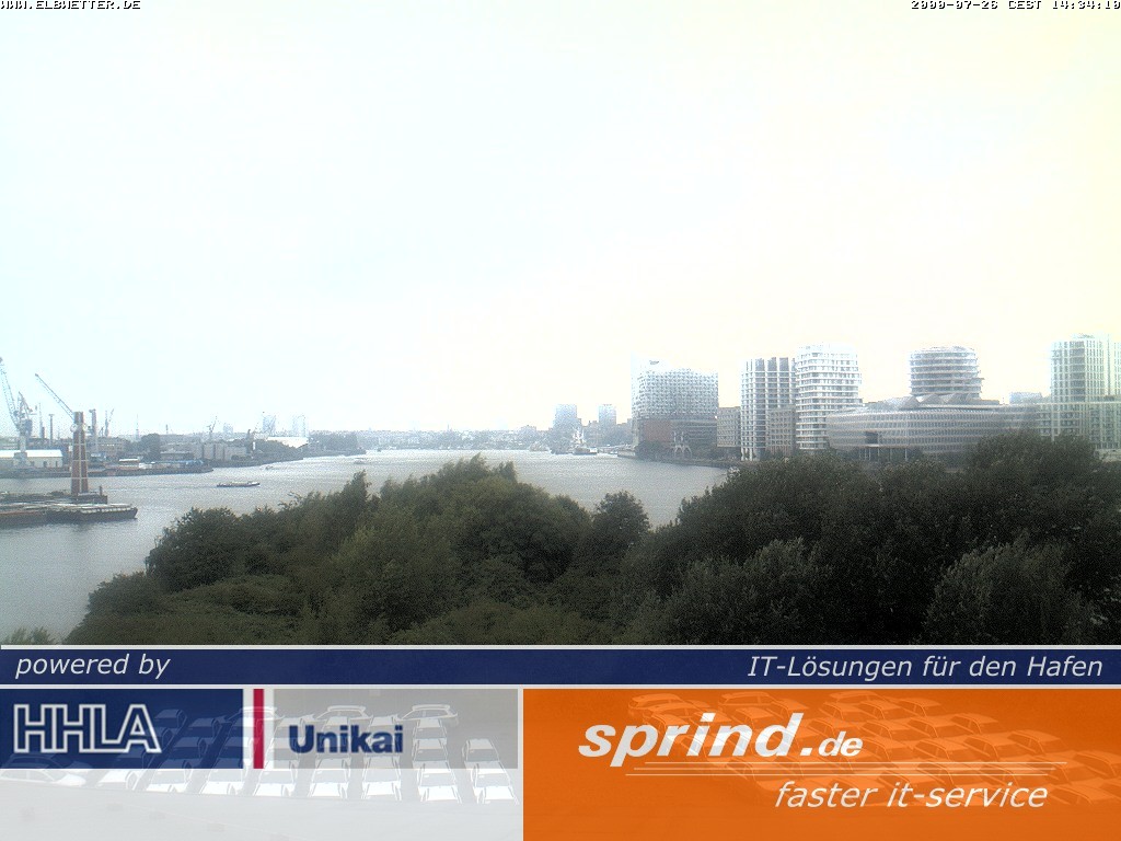 Archiv Foto Webcam Hamburg: Cruise Center Hafencity