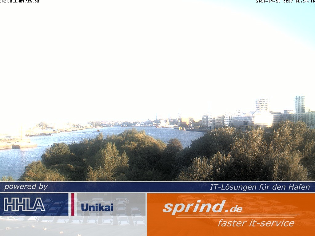 Archiv Foto Webcam Hamburg: Cruise Center Hafencity