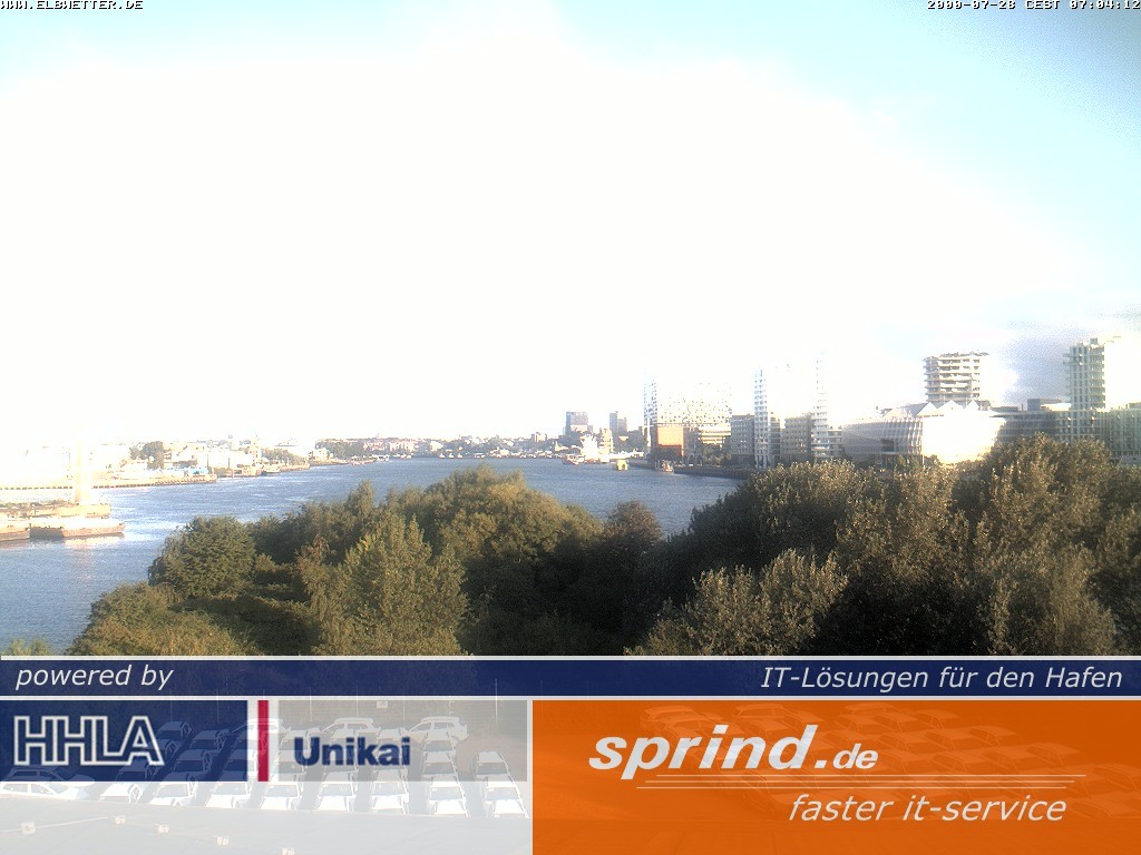 Archiv Foto Webcam Hamburg: Cruise Center Hafencity