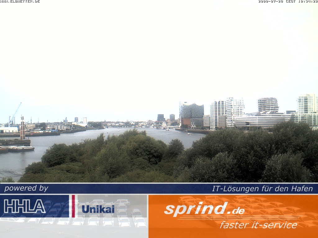 Archiv Foto Webcam Hamburg: Cruise Center Hafencity