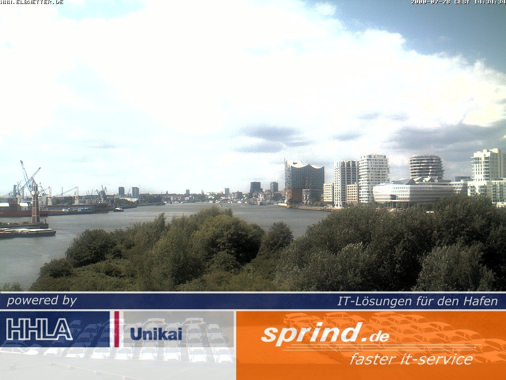 Archiv Foto Webcam Hamburg: Cruise Center Hafencity