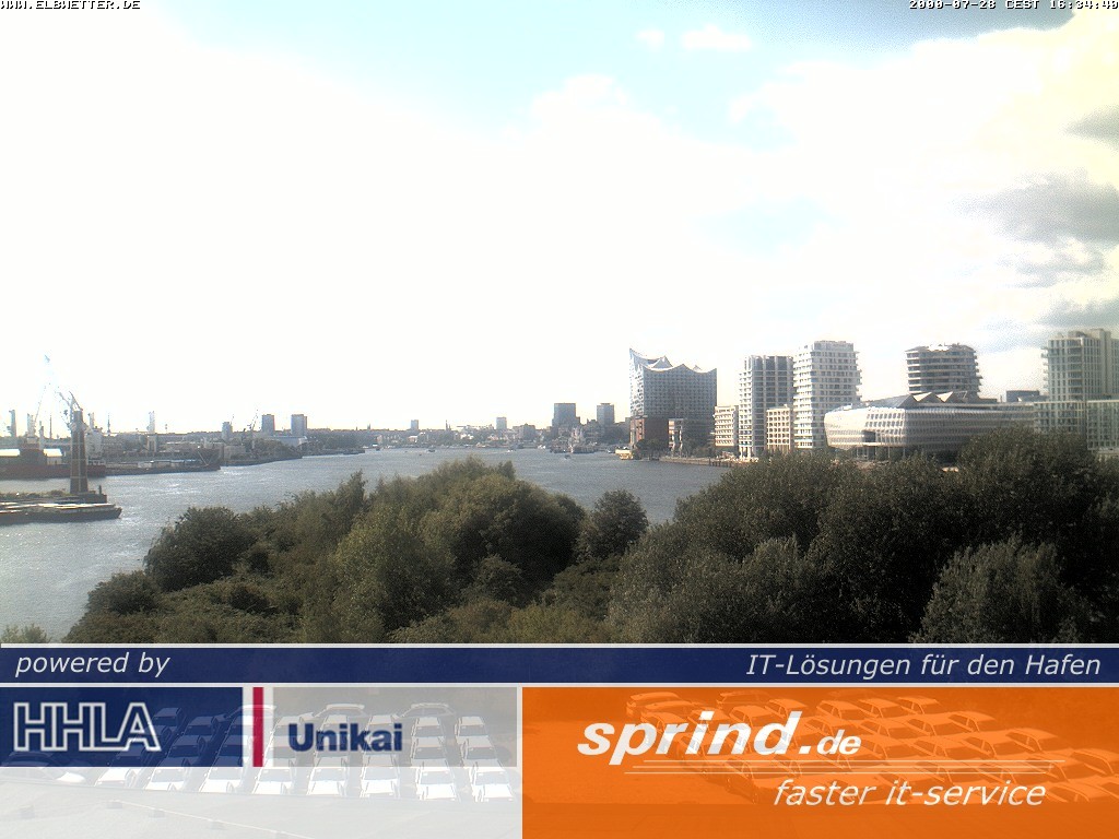 Archiv Foto Webcam Hamburg: Cruise Center Hafencity