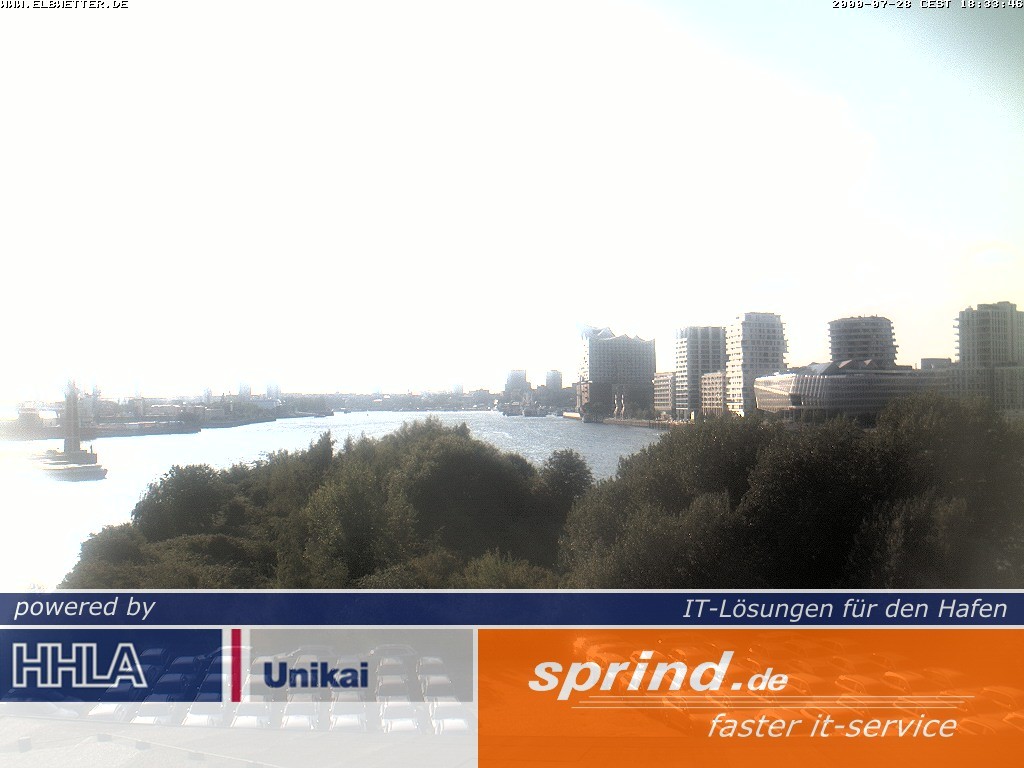 Archiv Foto Webcam Hamburg: Cruise Center Hafencity