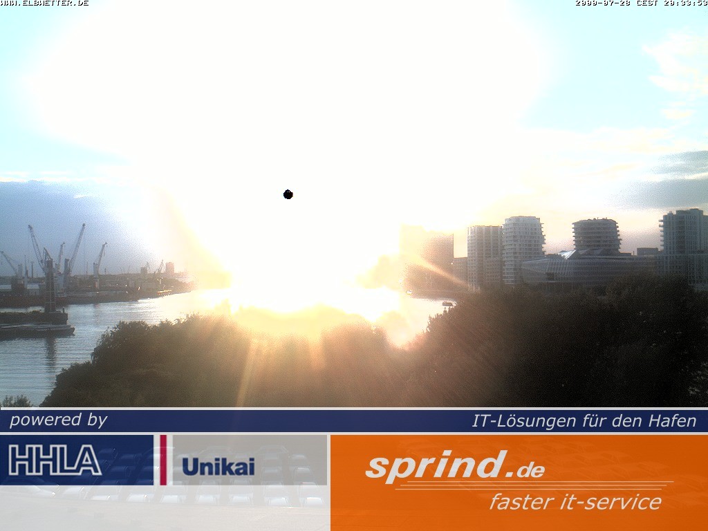 Archiv Foto Webcam Hamburg: Cruise Center Hafencity