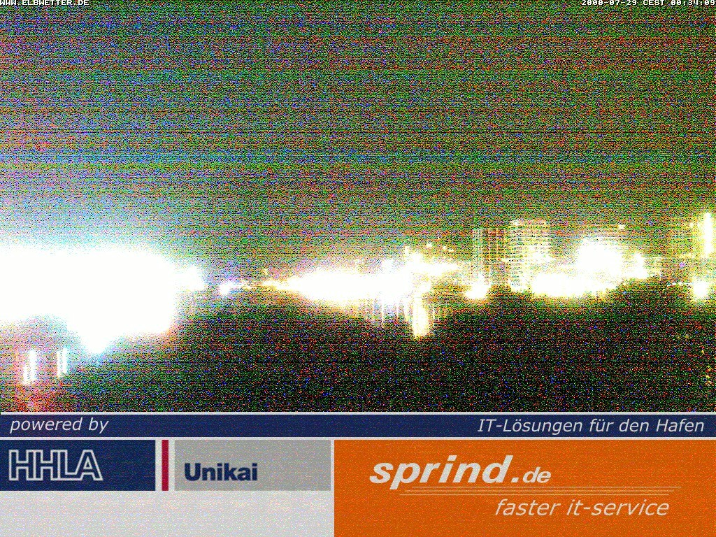 Archiv Foto Webcam Hamburg: Cruise Center Hafencity