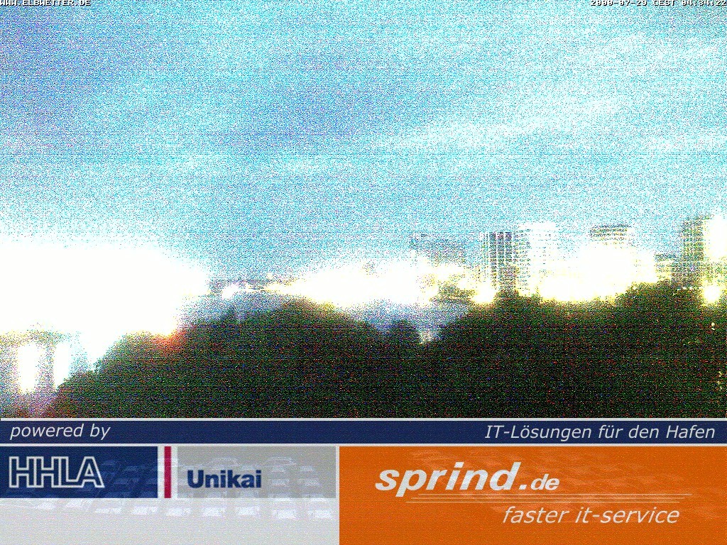 Archiv Foto Webcam Hamburg: Cruise Center Hafencity