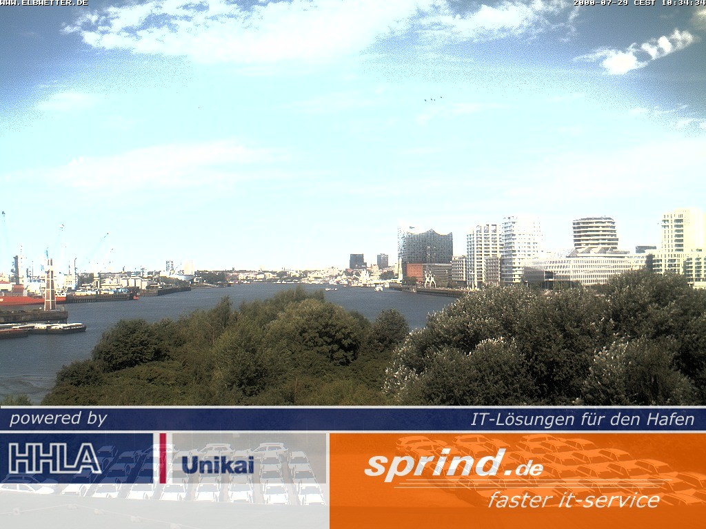 Archiv Foto Webcam Hamburg: Cruise Center Hafencity