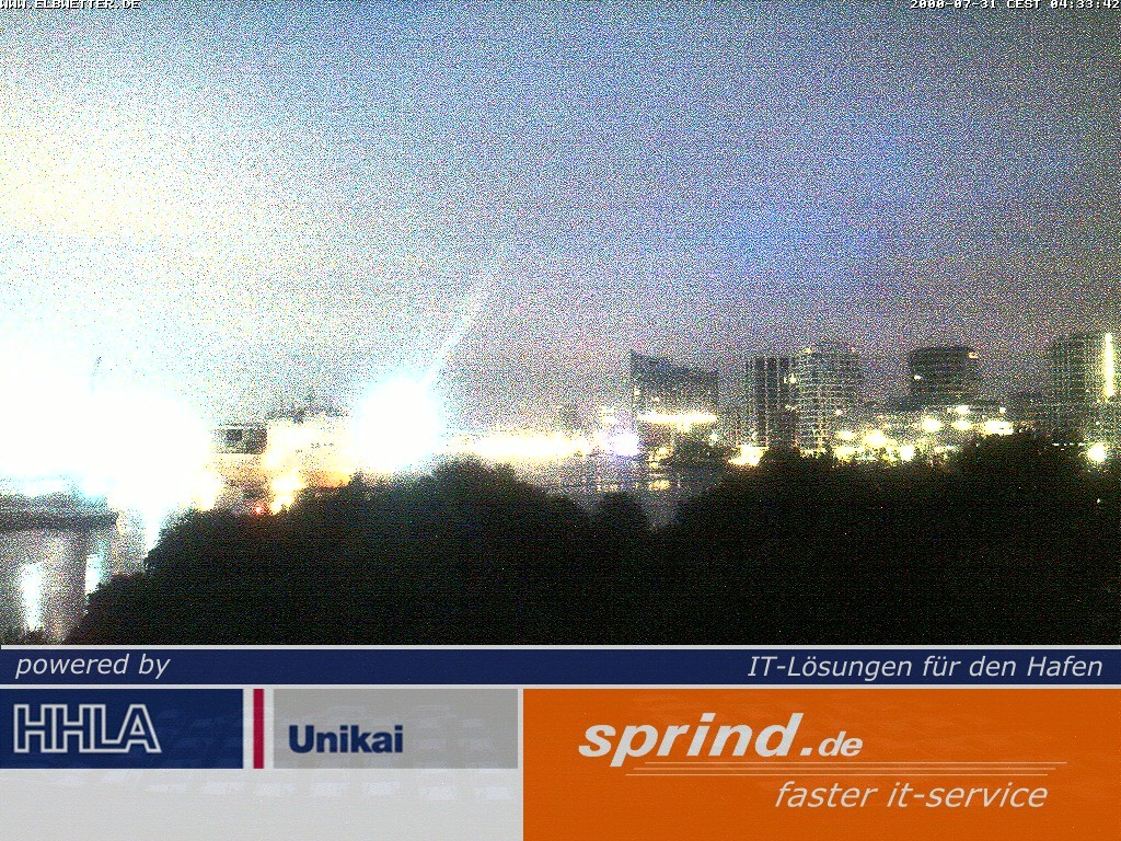 Archiv Foto Webcam Hamburg: Cruise Center Hafencity