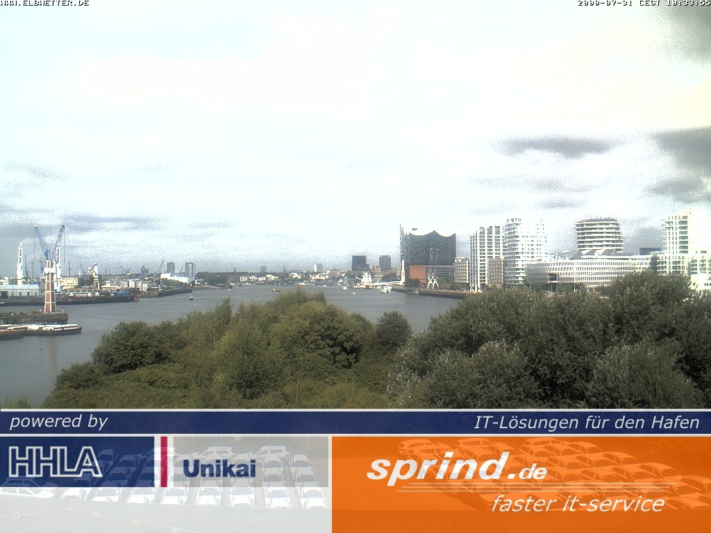 Archiv Foto Webcam Hamburg: Cruise Center Hafencity