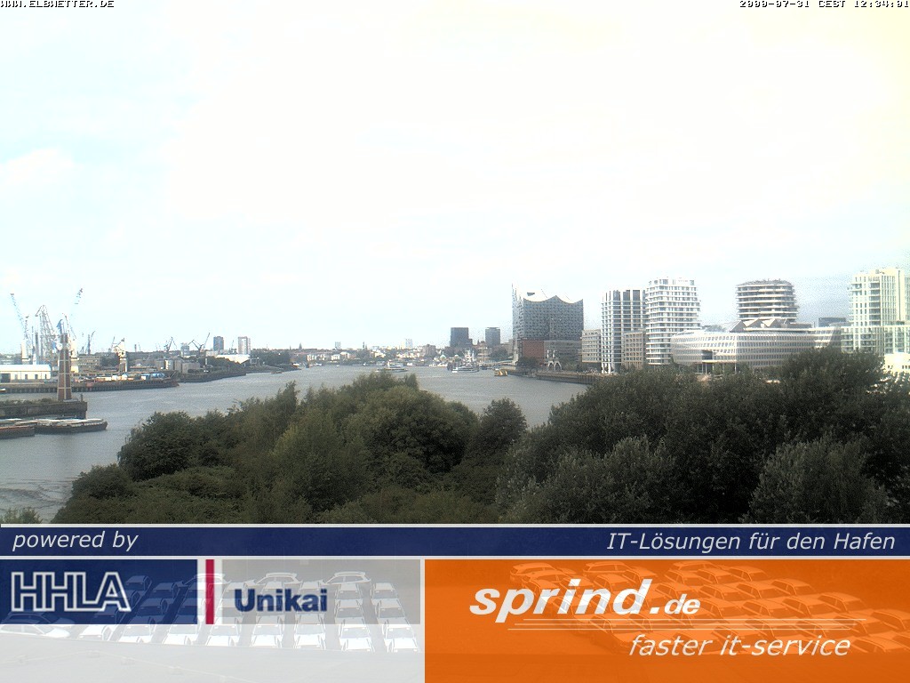Archiv Foto Webcam Hamburg: Cruise Center Hafencity