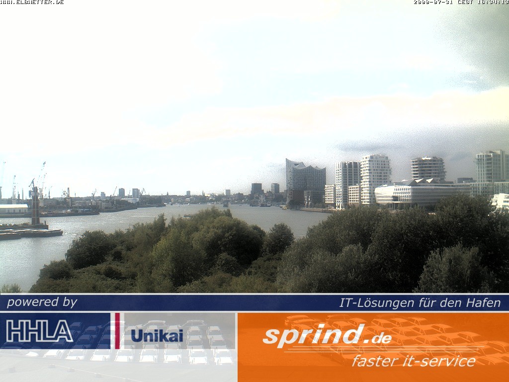 Archiv Foto Webcam Hamburg: Cruise Center Hafencity