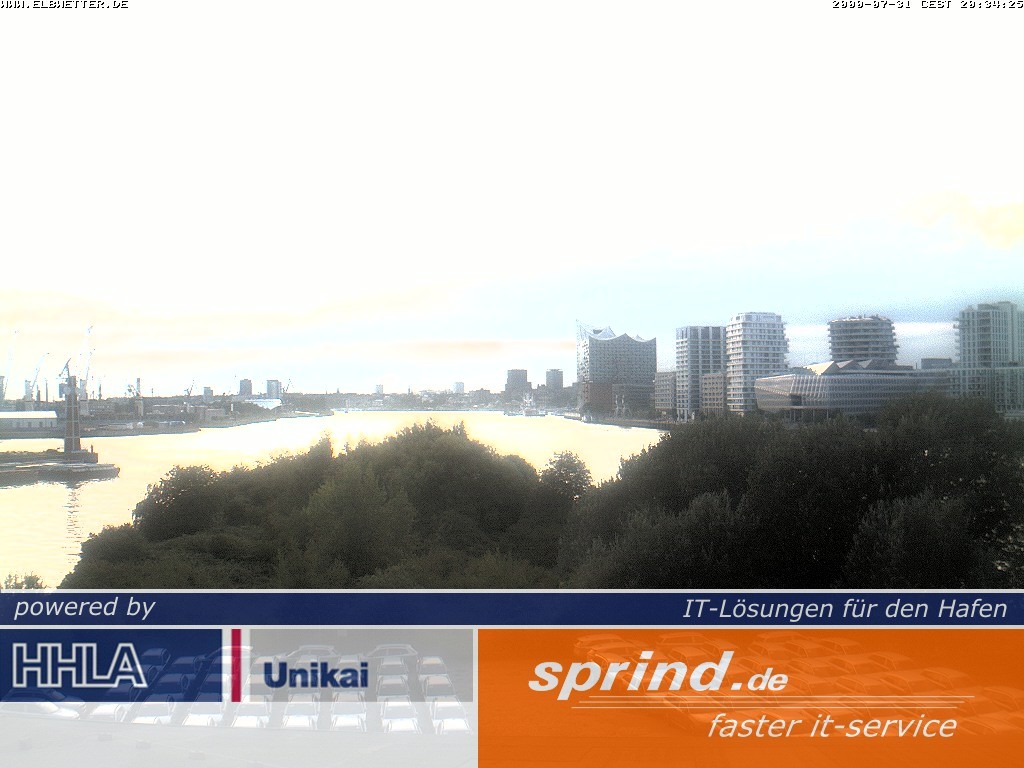 Archiv Foto Webcam Hamburg: Cruise Center Hafencity