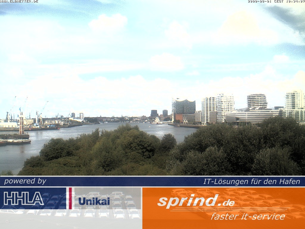 Archiv Foto Webcam Hamburg: Cruise Center Hafencity