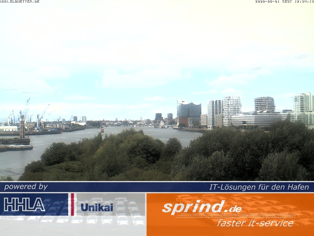 Archiv Foto Webcam Hamburg: Cruise Center Hafencity
