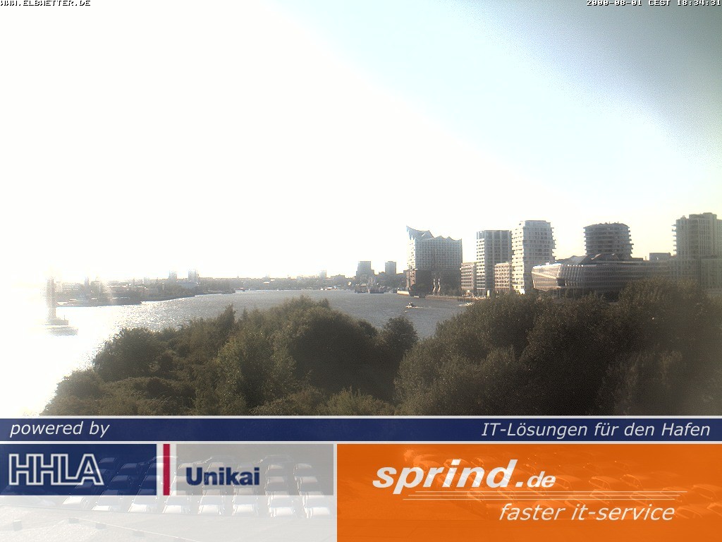 Archiv Foto Webcam Hamburg: Cruise Center Hafencity