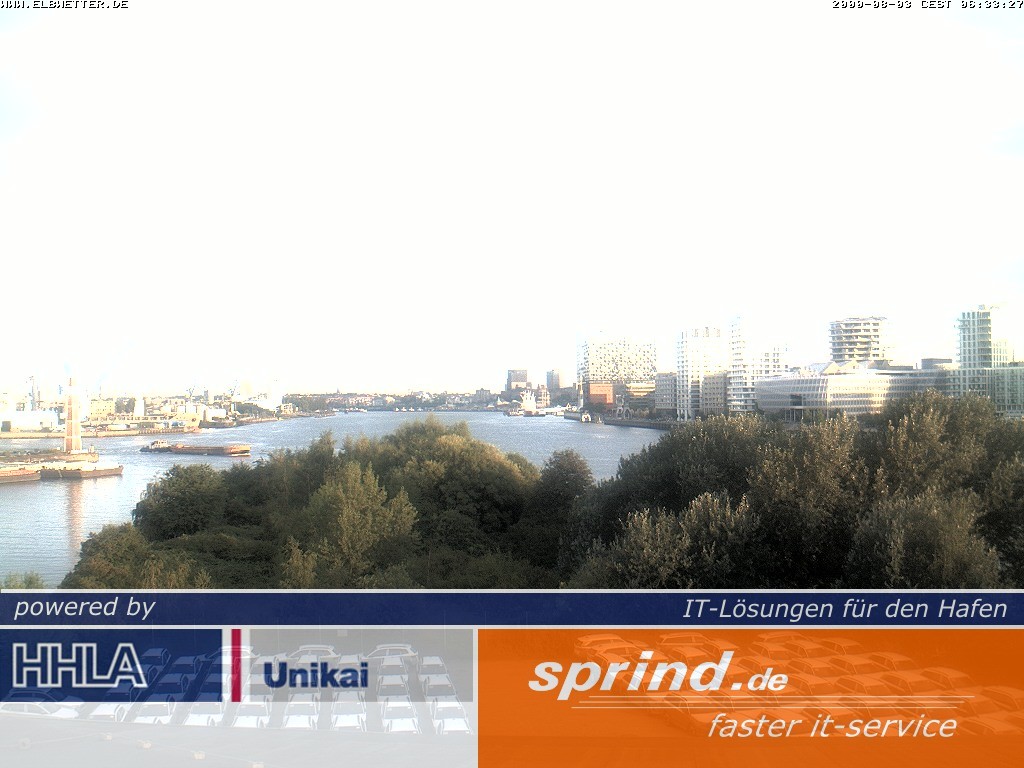 Archiv Foto Webcam Hamburg: Cruise Center Hafencity