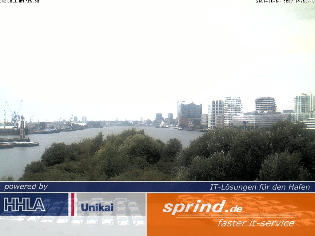 Archiv Foto Webcam Hamburg: Cruise Center Hafencity