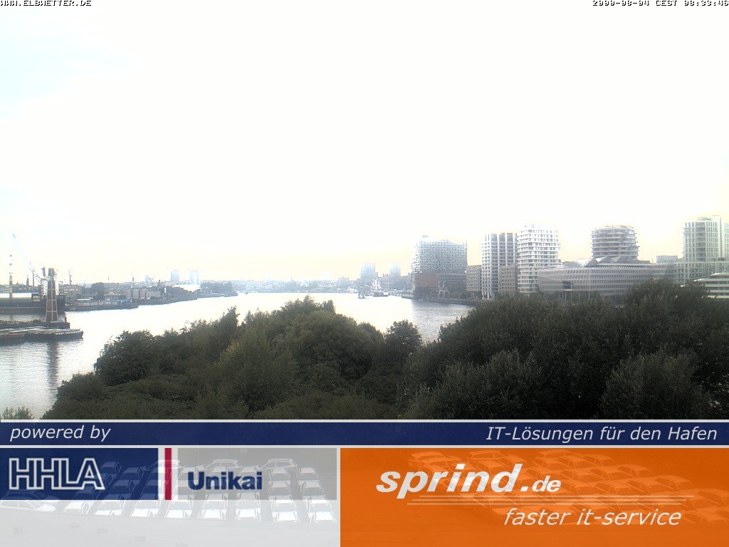 Archiv Foto Webcam Hamburg: Cruise Center Hafencity