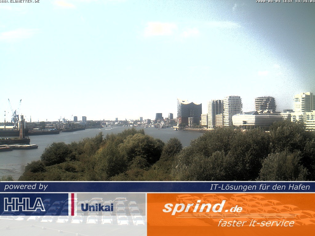 Archiv Foto Webcam Hamburg: Cruise Center Hafencity