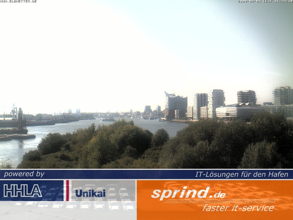 Archiv Foto Webcam Hamburg: Cruise Center Hafencity