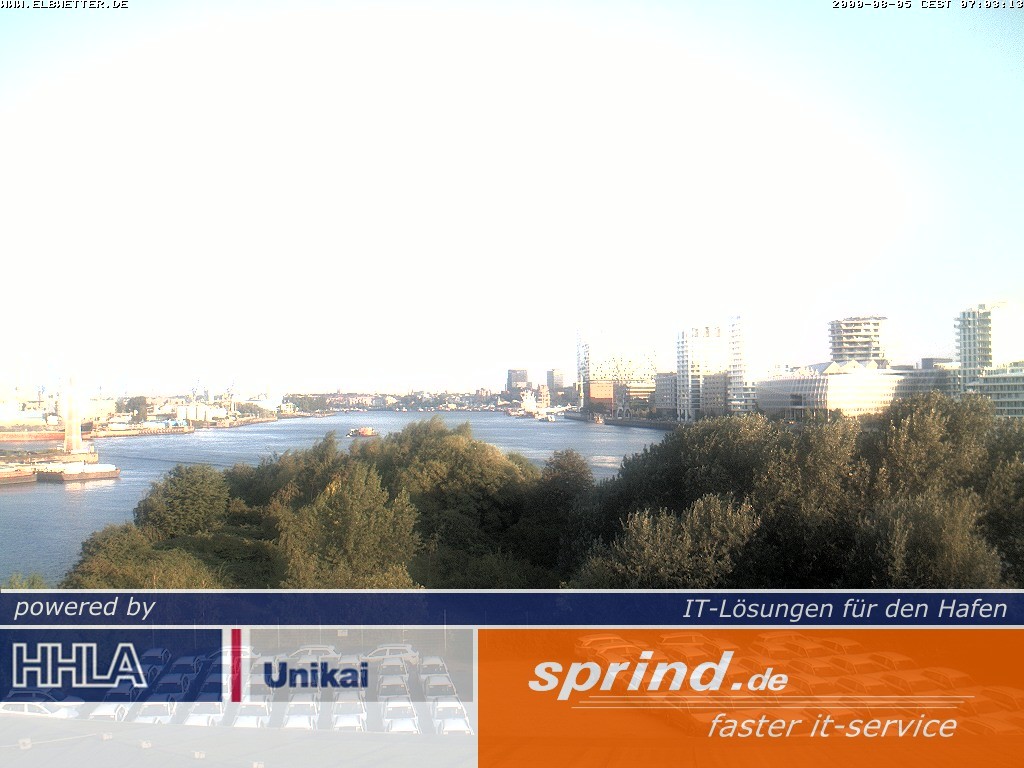 Archiv Foto Webcam Hamburg: Cruise Center Hafencity