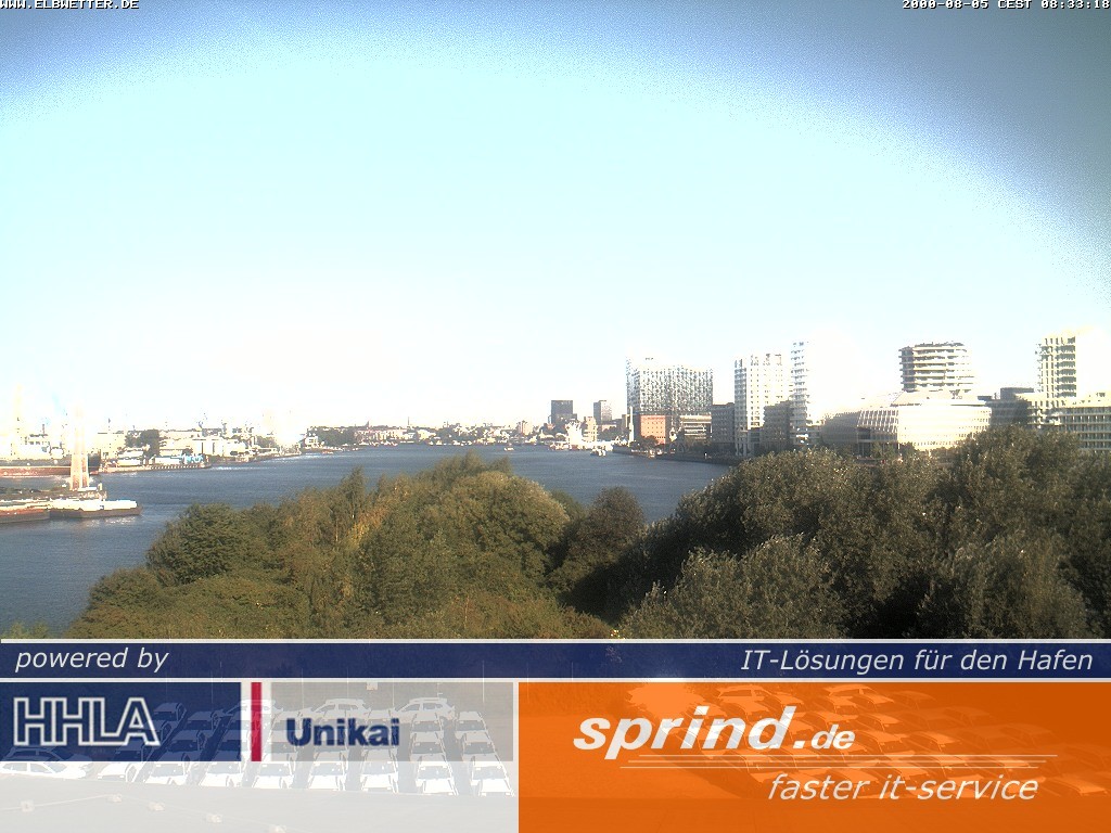 Archiv Foto Webcam Hamburg: Cruise Center Hafencity