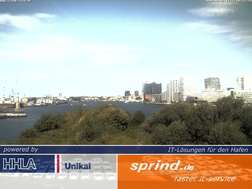 Archiv Foto Webcam Hamburg: Cruise Center Hafencity