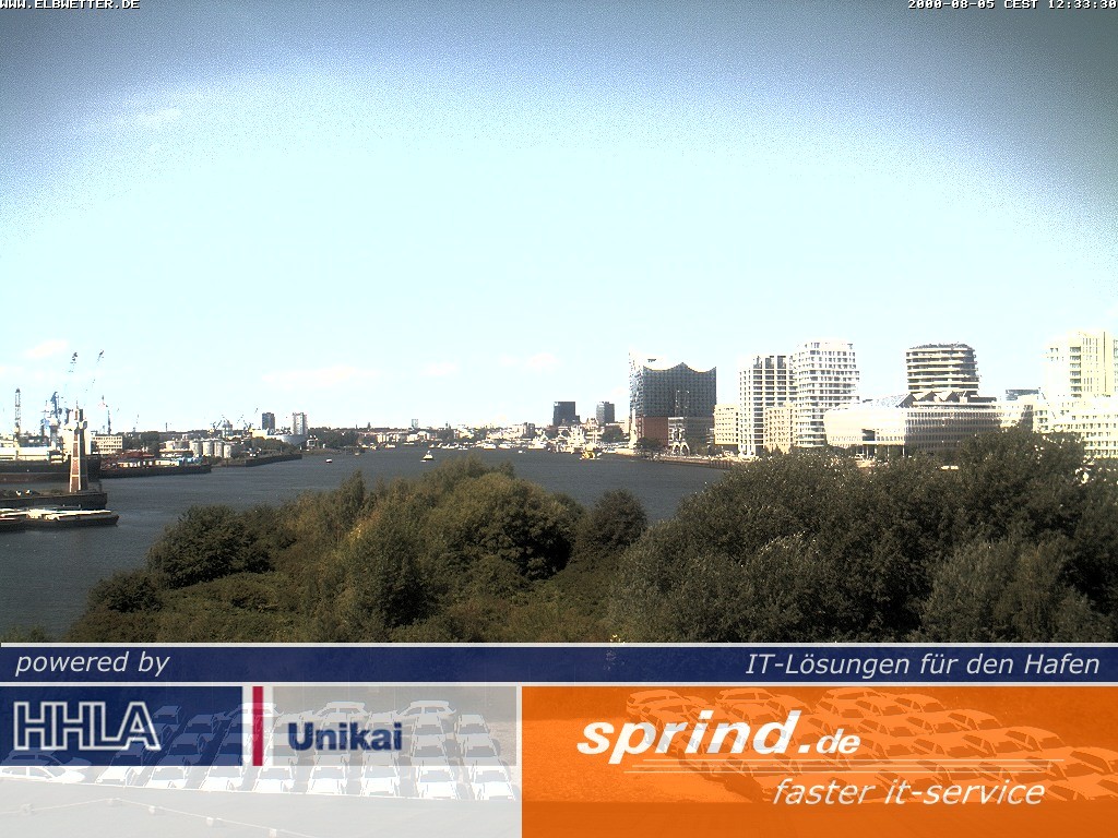 Archiv Foto Webcam Hamburg: Cruise Center Hafencity