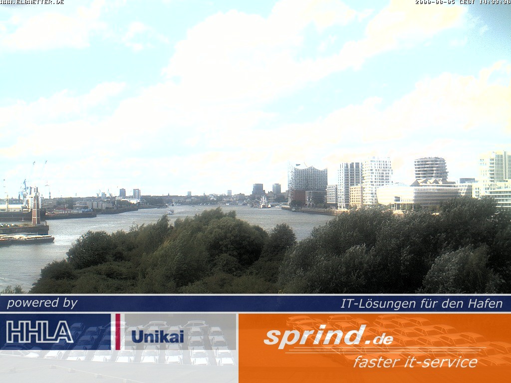 Archiv Foto Webcam Hamburg: Cruise Center Hafencity