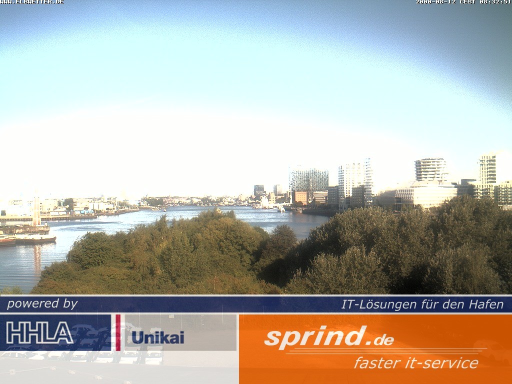 Archiv Foto Webcam Hamburg: Cruise Center Hafencity