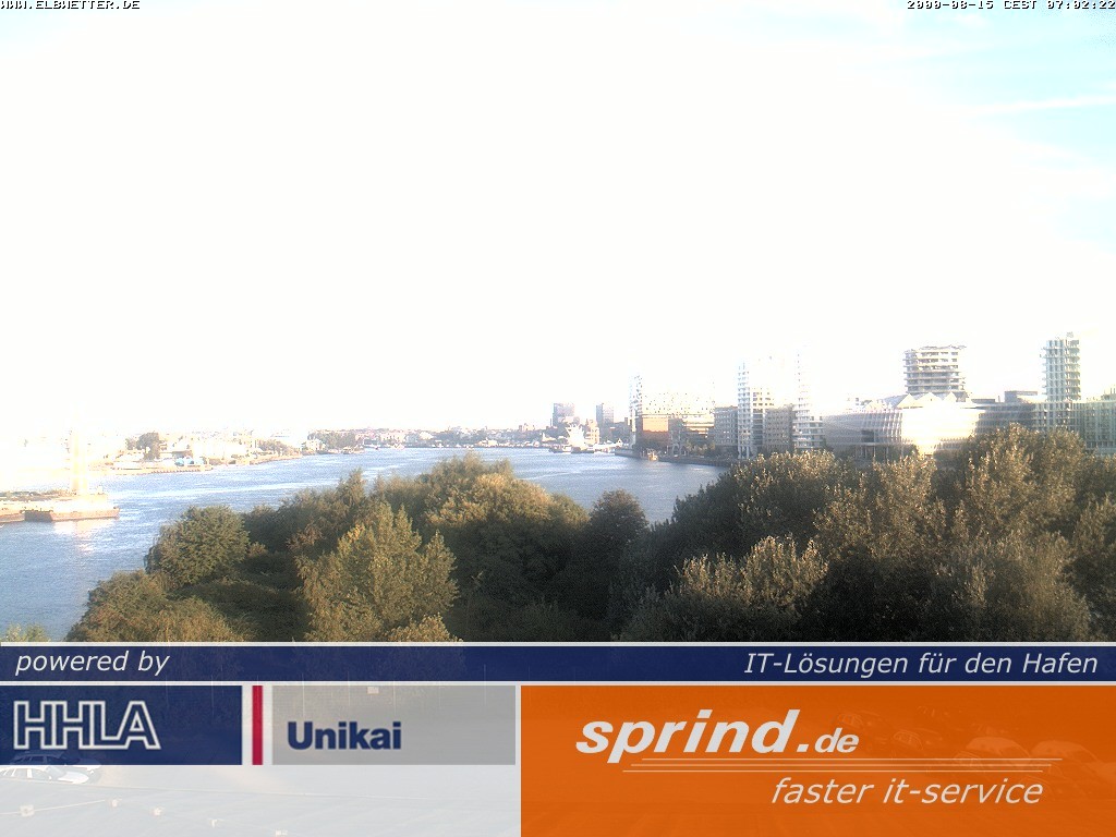 Archiv Foto Webcam Hamburg: Cruise Center Hafencity