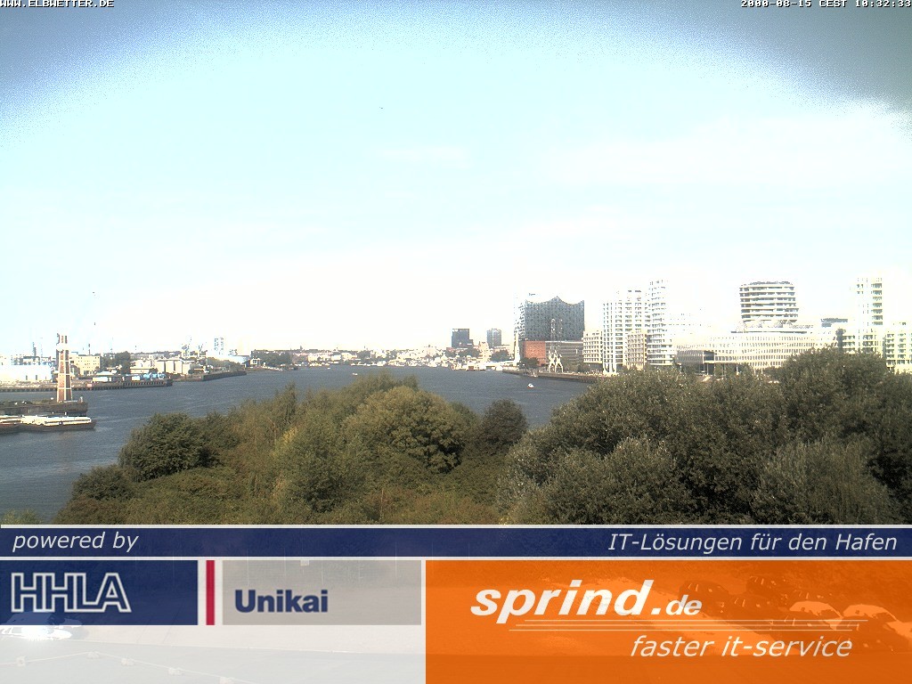 Archiv Foto Webcam Hamburg: Cruise Center Hafencity