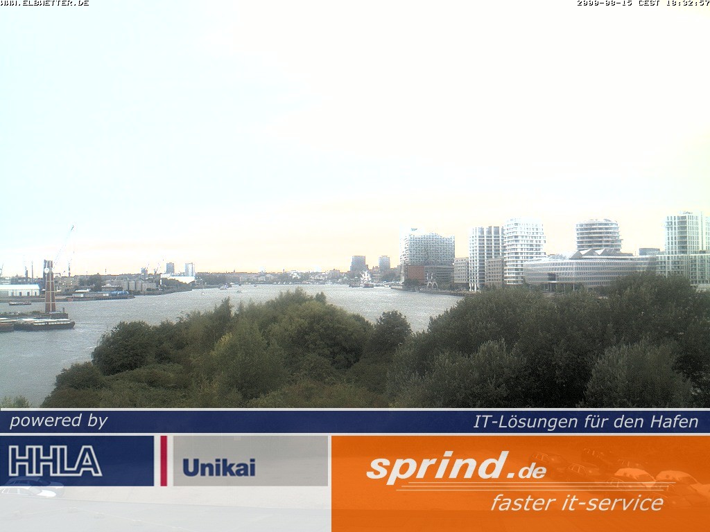 Archiv Foto Webcam Hamburg: Cruise Center Hafencity
