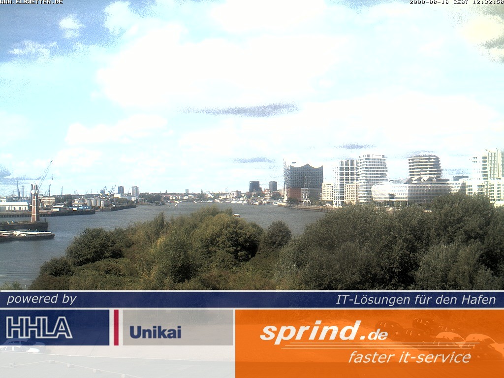 Archiv Foto Webcam Hamburg: Cruise Center Hafencity