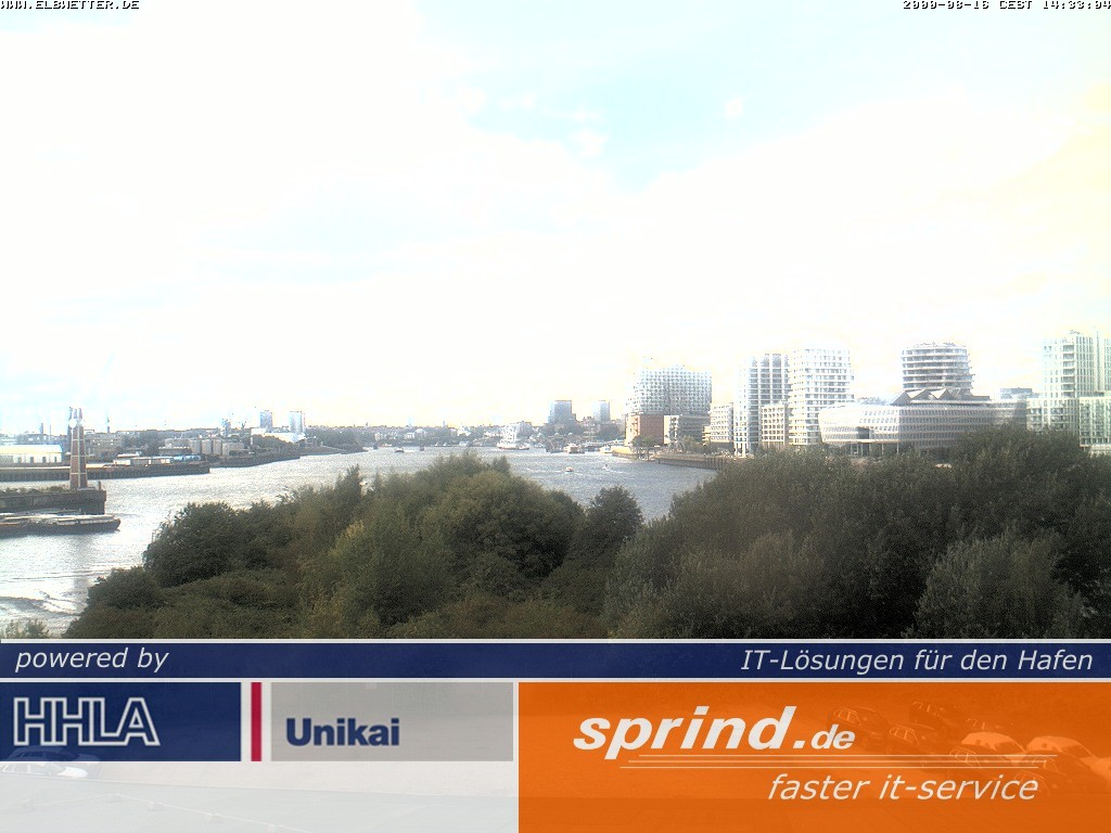 Archiv Foto Webcam Hamburg: Cruise Center Hafencity