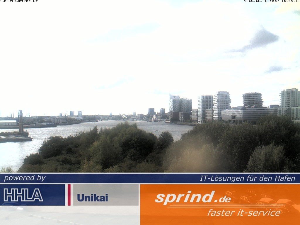 Archiv Foto Webcam Hamburg: Cruise Center Hafencity