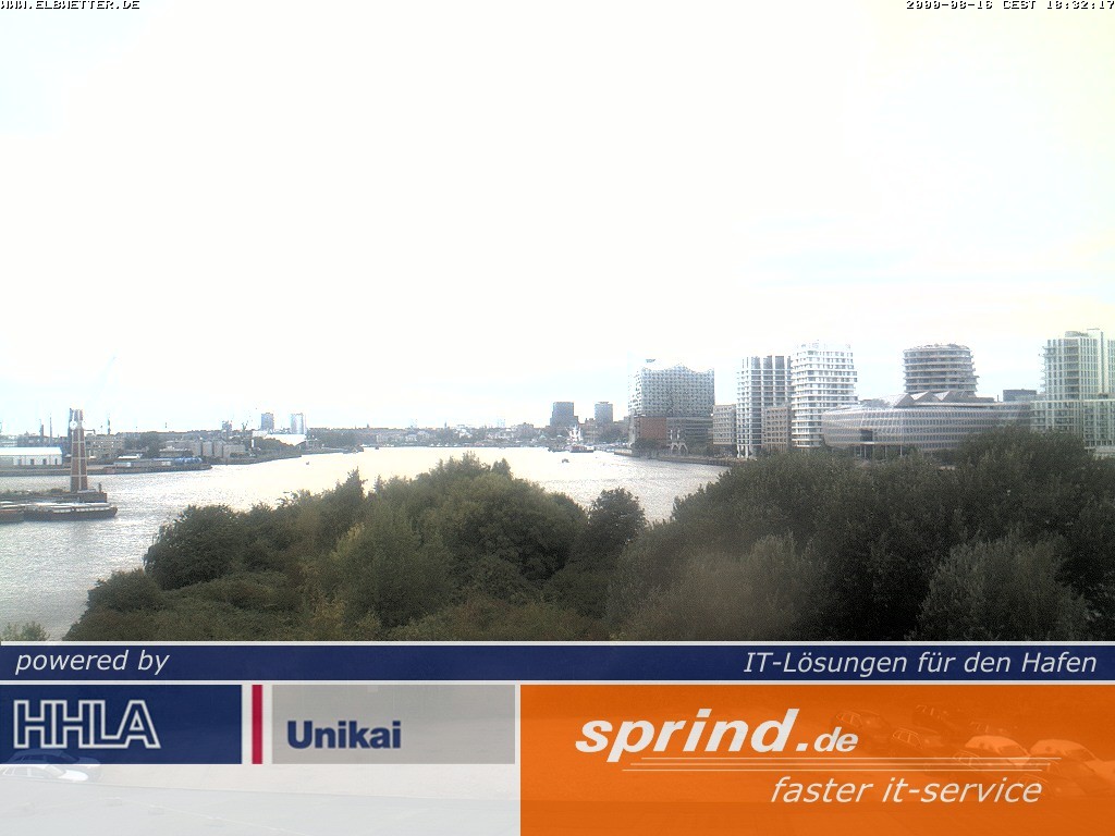 Archiv Foto Webcam Hamburg: Cruise Center Hafencity