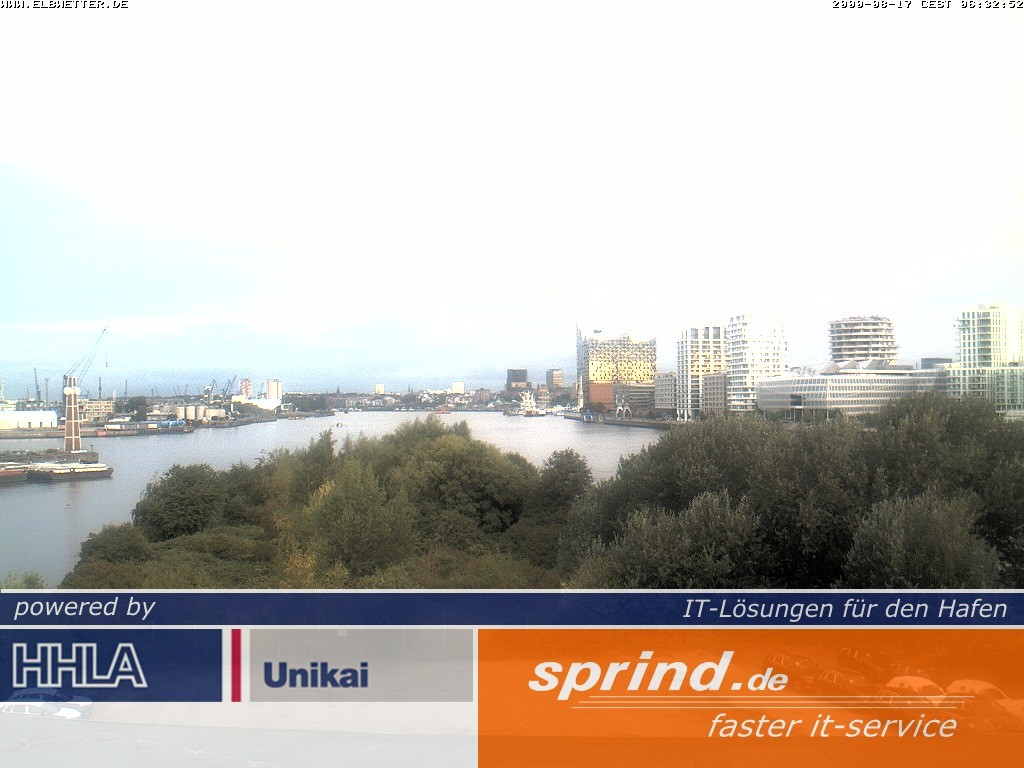 Archiv Foto Webcam Hamburg: Cruise Center Hafencity