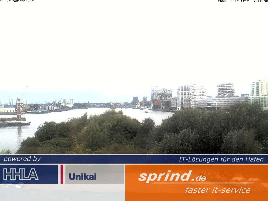 Archiv Foto Webcam Hamburg: Cruise Center Hafencity