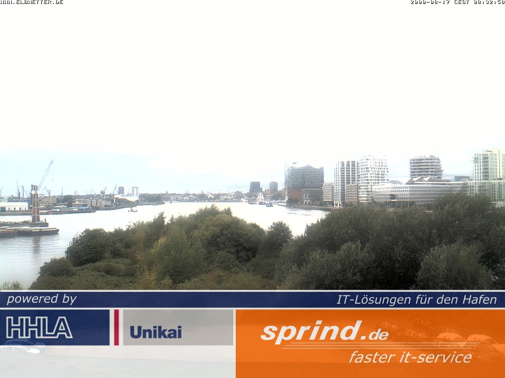 Archiv Foto Webcam Hamburg: Cruise Center Hafencity