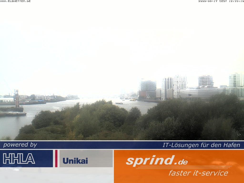 Archiv Foto Webcam Hamburg: Cruise Center Hafencity