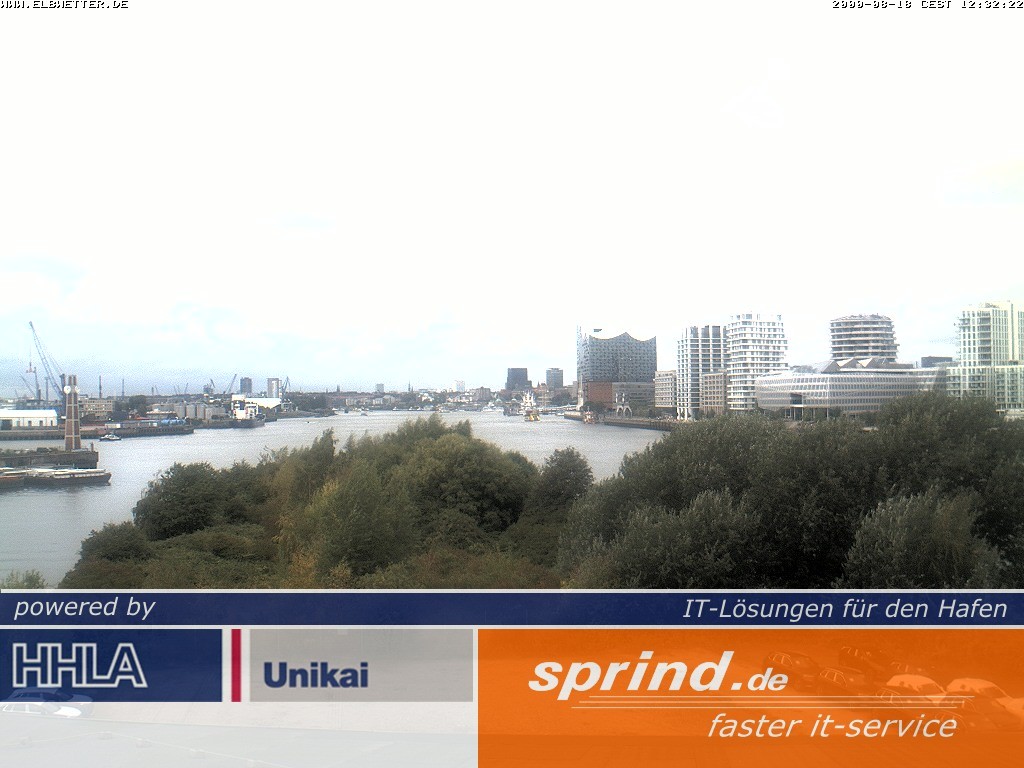 Archiv Foto Webcam Hamburg: Cruise Center Hafencity
