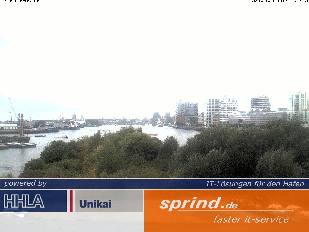 Archiv Foto Webcam Hamburg: Cruise Center Hafencity