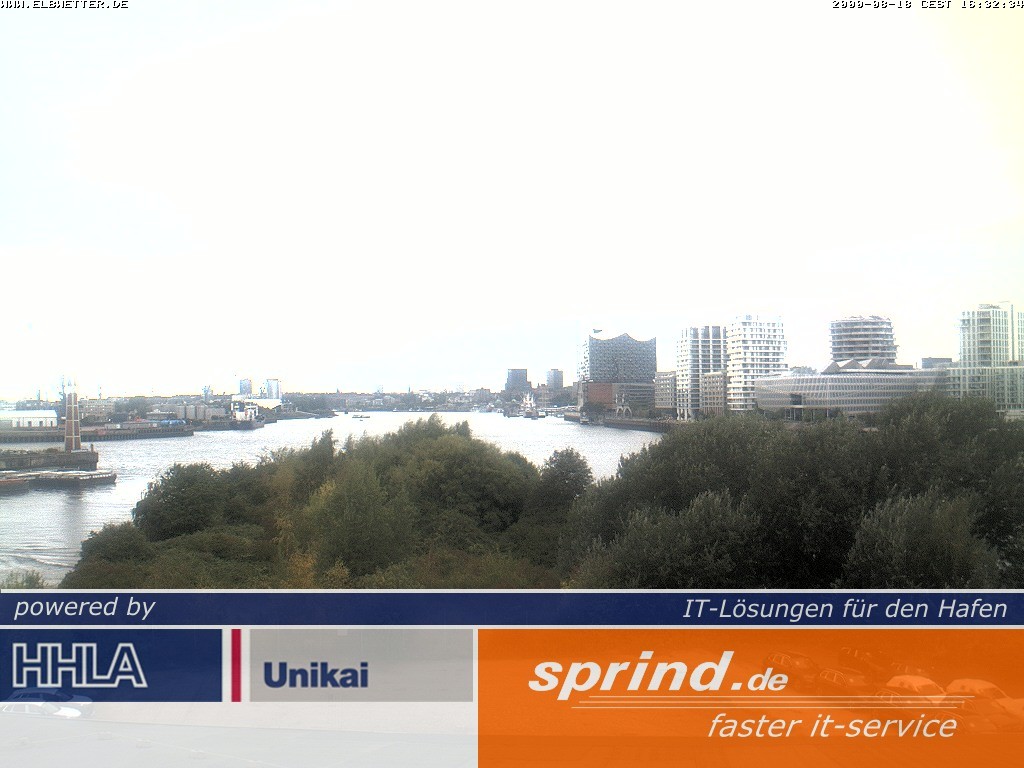 Archiv Foto Webcam Hamburg: Cruise Center Hafencity