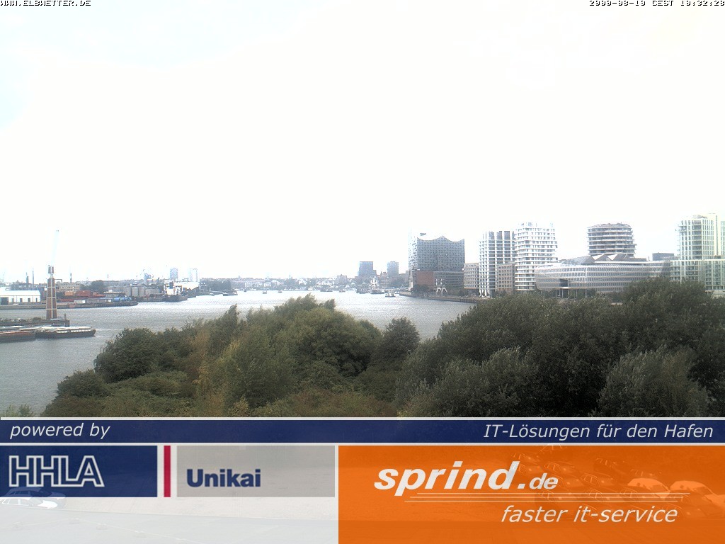 Archiv Foto Webcam Hamburg: Cruise Center Hafencity