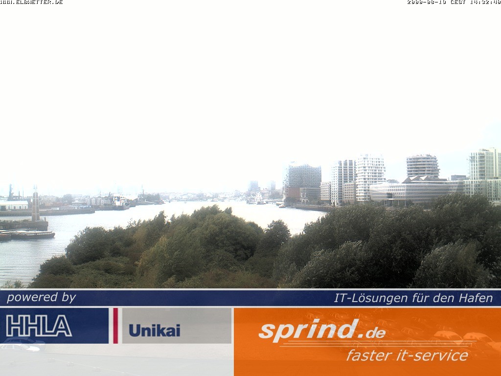 Archiv Foto Webcam Hamburg: Cruise Center Hafencity