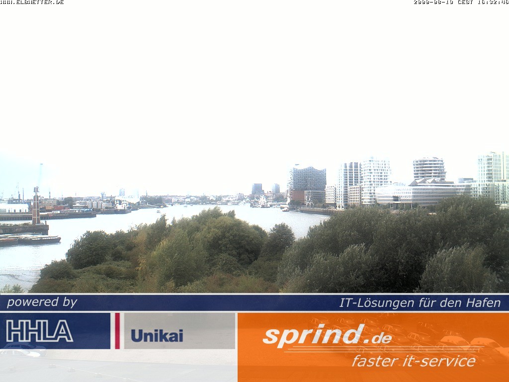 Archiv Foto Webcam Hamburg: Cruise Center Hafencity