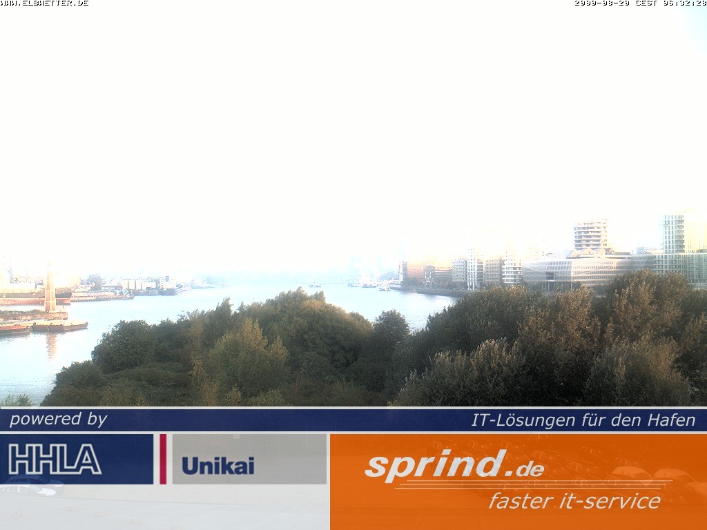 Archiv Foto Webcam Hamburg: Cruise Center Hafencity