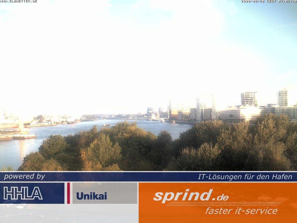 Archiv Foto Webcam Hamburg: Cruise Center Hafencity